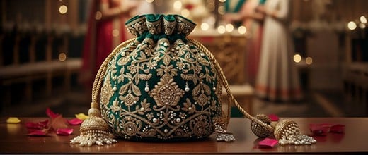 Mochi Potlis and Clutches to Match Your Wedding Outfits | Biofoot